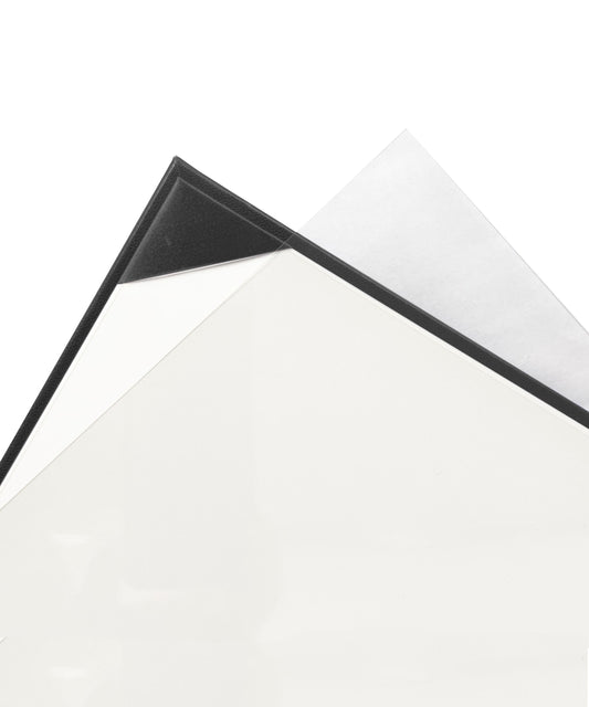 Black Graduation Diploma Cover – 8.5" x 11" Padded Hardcover High School Diploma Cover