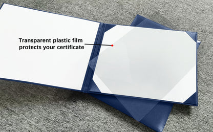 No-Text Diploma Cover | Left-Right Opening | 6"x8" /7"x9" / 8.5"x11" Available