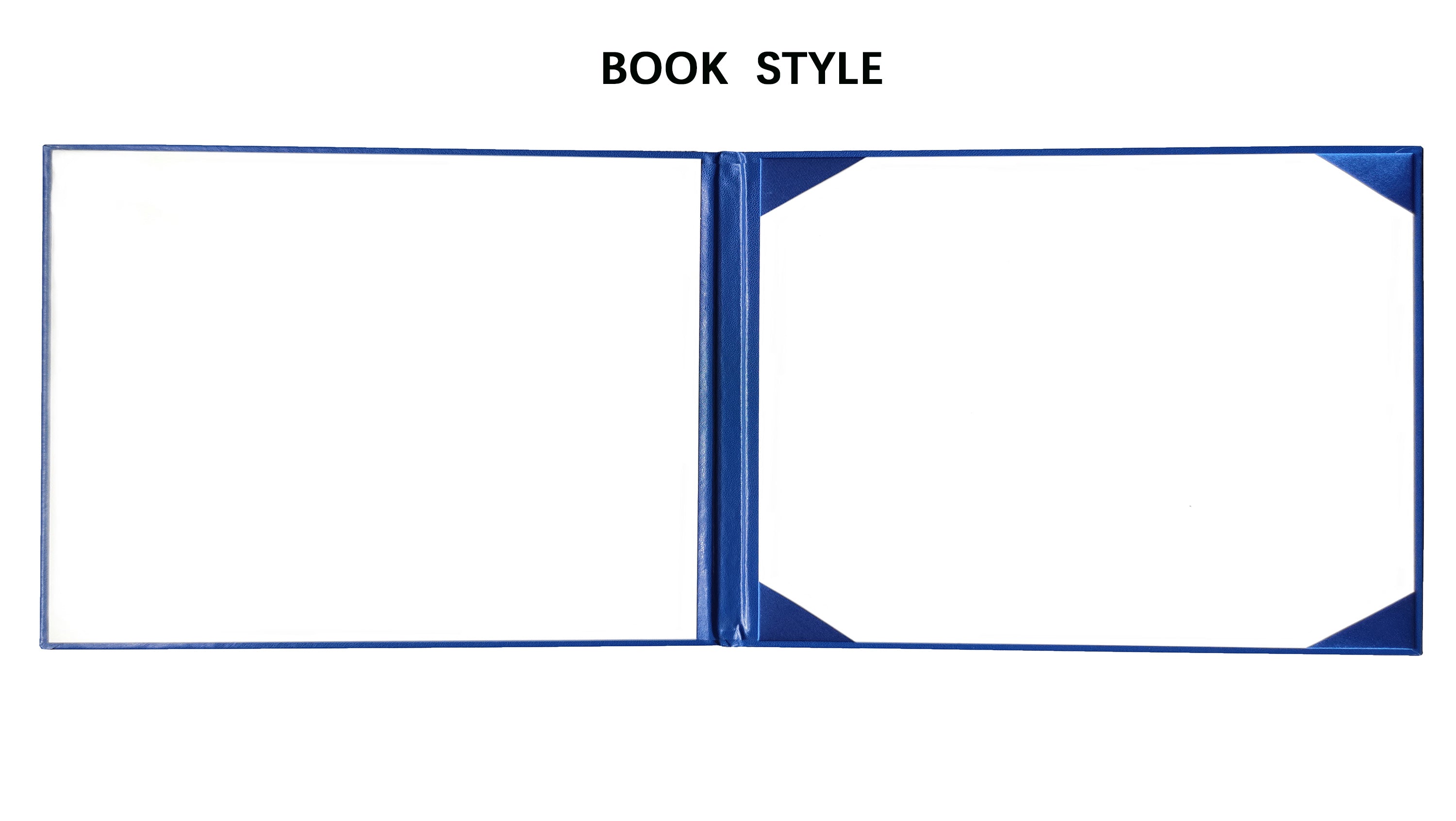 No-Text Diploma Cover | Left-Right Opening | 6"x8" /7"x9" / 8.5"x11" Available