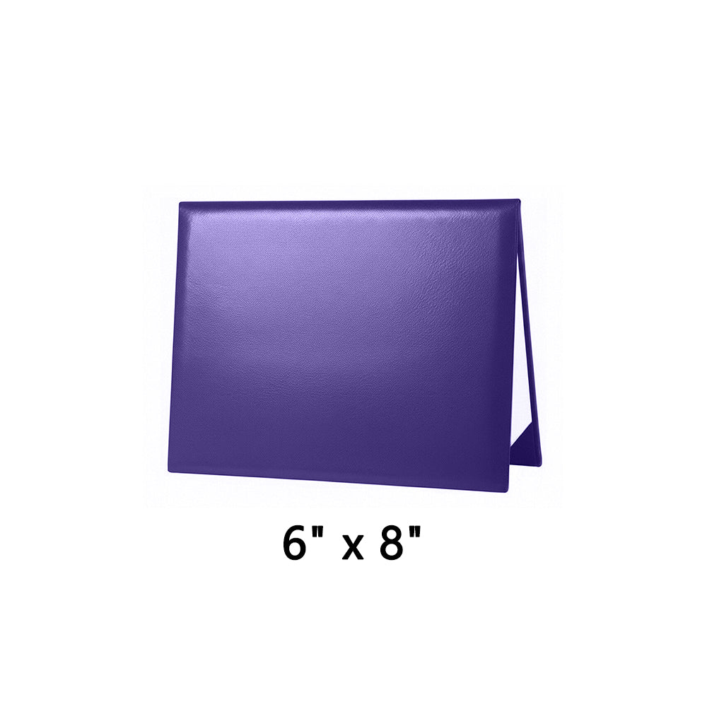 6" x 8" Premium Blank Diploma Cover Tent Style –  Elegant Certificate Holder for Graduation & Awards