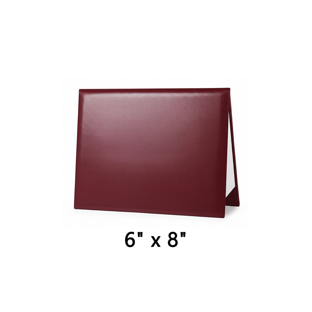 6" x 8" Premium Blank Diploma Cover Tent Style –  Elegant Certificate Holder for Graduation & Awards