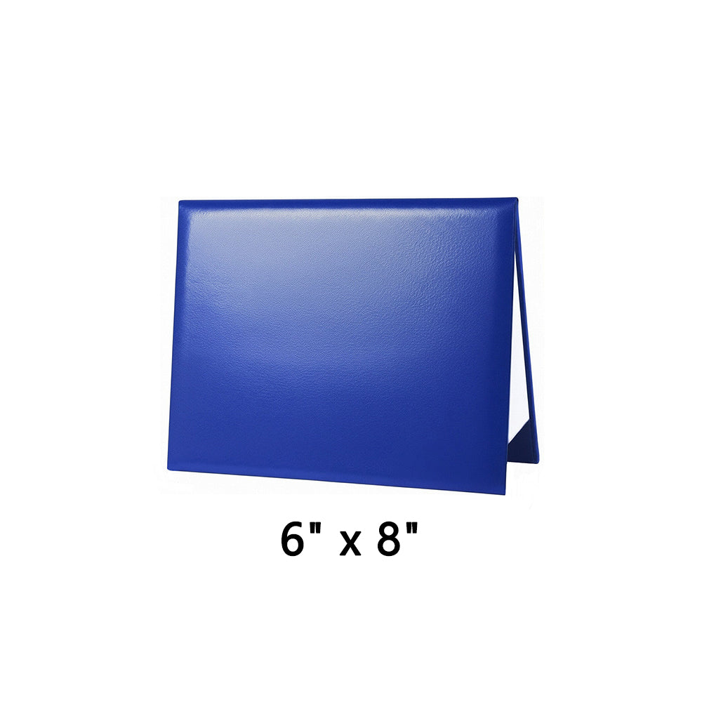 6" x 8" Premium Blank Diploma Cover Tent Style –  Elegant Certificate Holder for Graduation & Awards