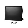 7" x 9" Premium Blank Leather Diploma Cover Tent Style – Elegant Certificate Holder for Graduation & Awards
