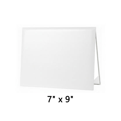 7" x 9" Premium Blank Leather Diploma Cover Tent Style – Elegant Certificate Holder for Graduation & Awards