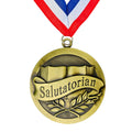 Salutatorian Medallion – Academic Honor Graduation Medal for Second-Highest Graduate