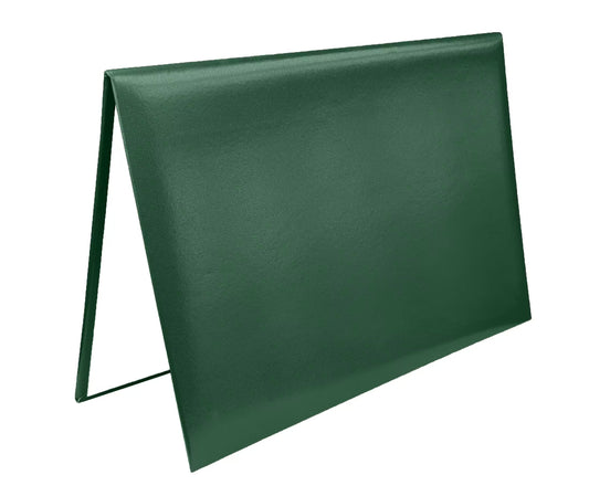 Forest Green Diploma Cover - 8.5" x 11" Graduation Certificate Holder for Schools & Universities