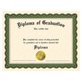 Stock Printed Diploma – Blank Graduation Certificate on 65lb Parchment Paper