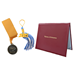 Graduate Medallion, Keychain Tassel, and Custom Diploma Cover